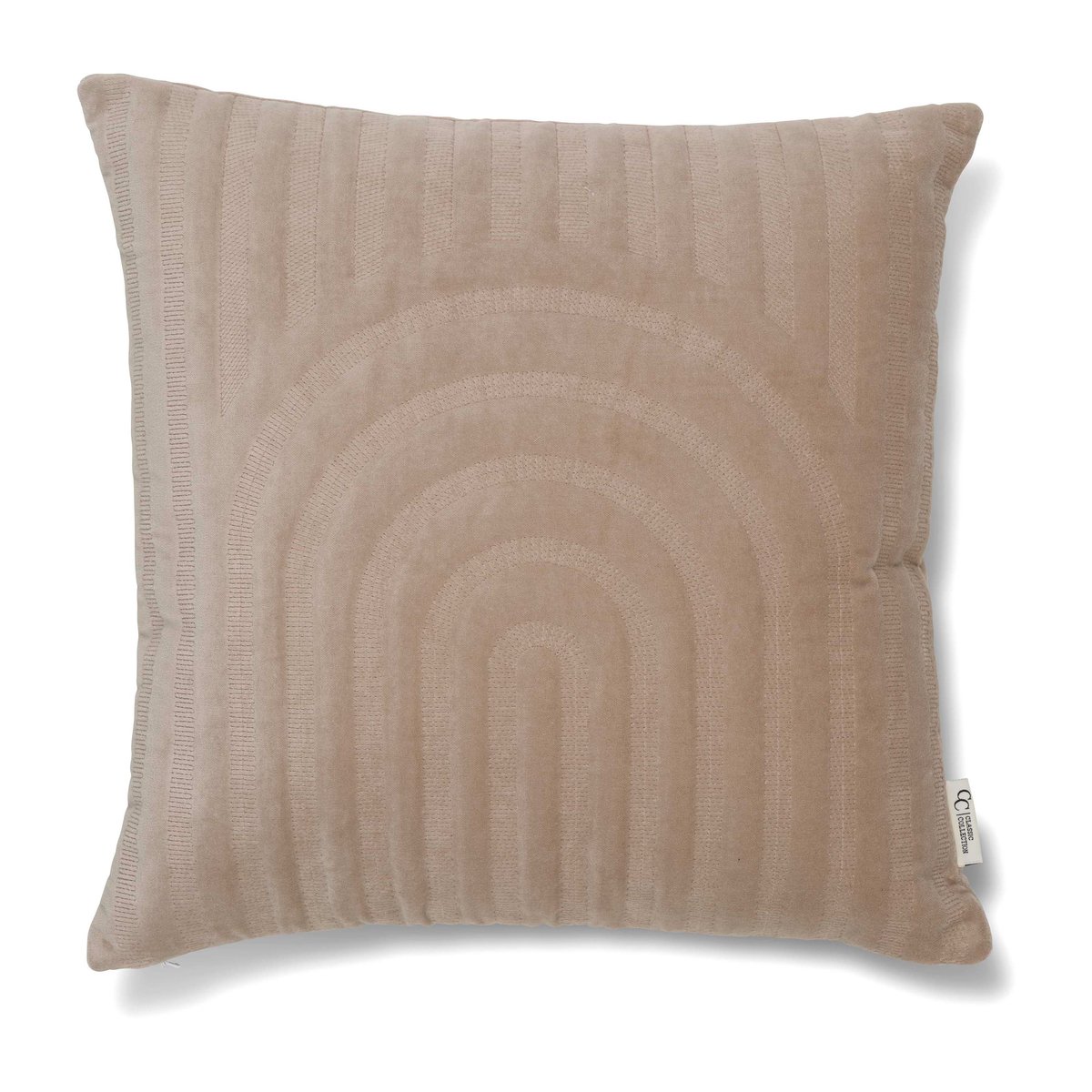 Classic Collection Arch pillowcase 50x50 cm Simply taupe