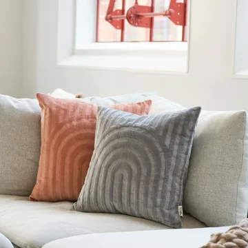 Arch pillowcase 50x50 cm - Slate gray - Classic Collection