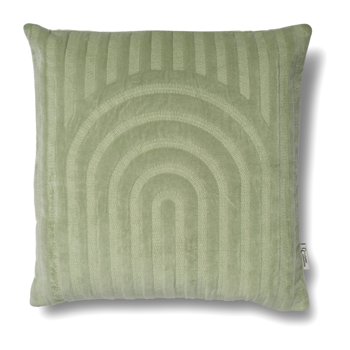 Classic Collection Arch pillowcase 50x50 cm Tea | Scandinavian Design | Cushion covers | Green