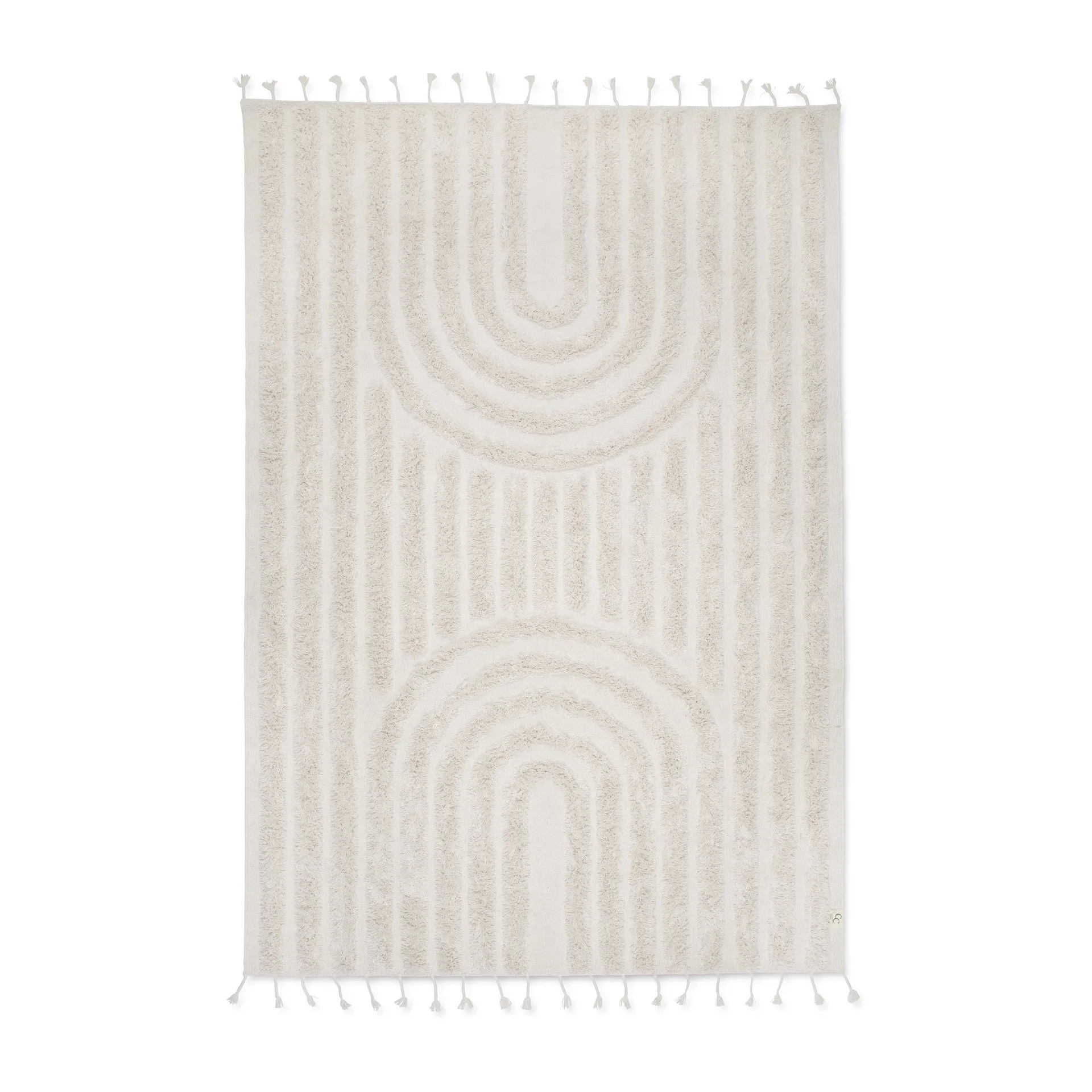 Arch rug white, 200x300 cm Classic Collection