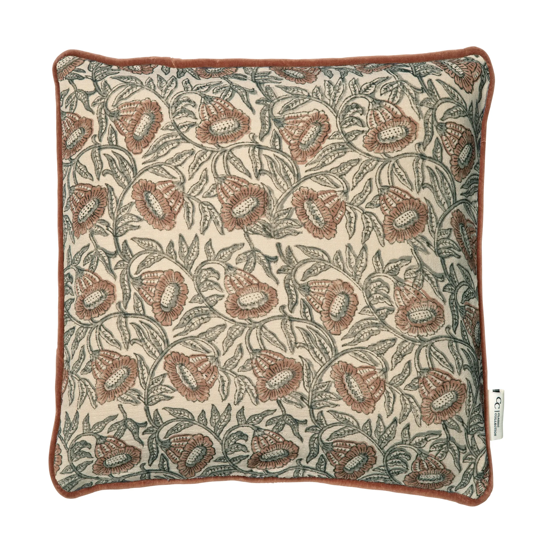Bell cushion cover 50x50 cm, Mocha Classic Collection