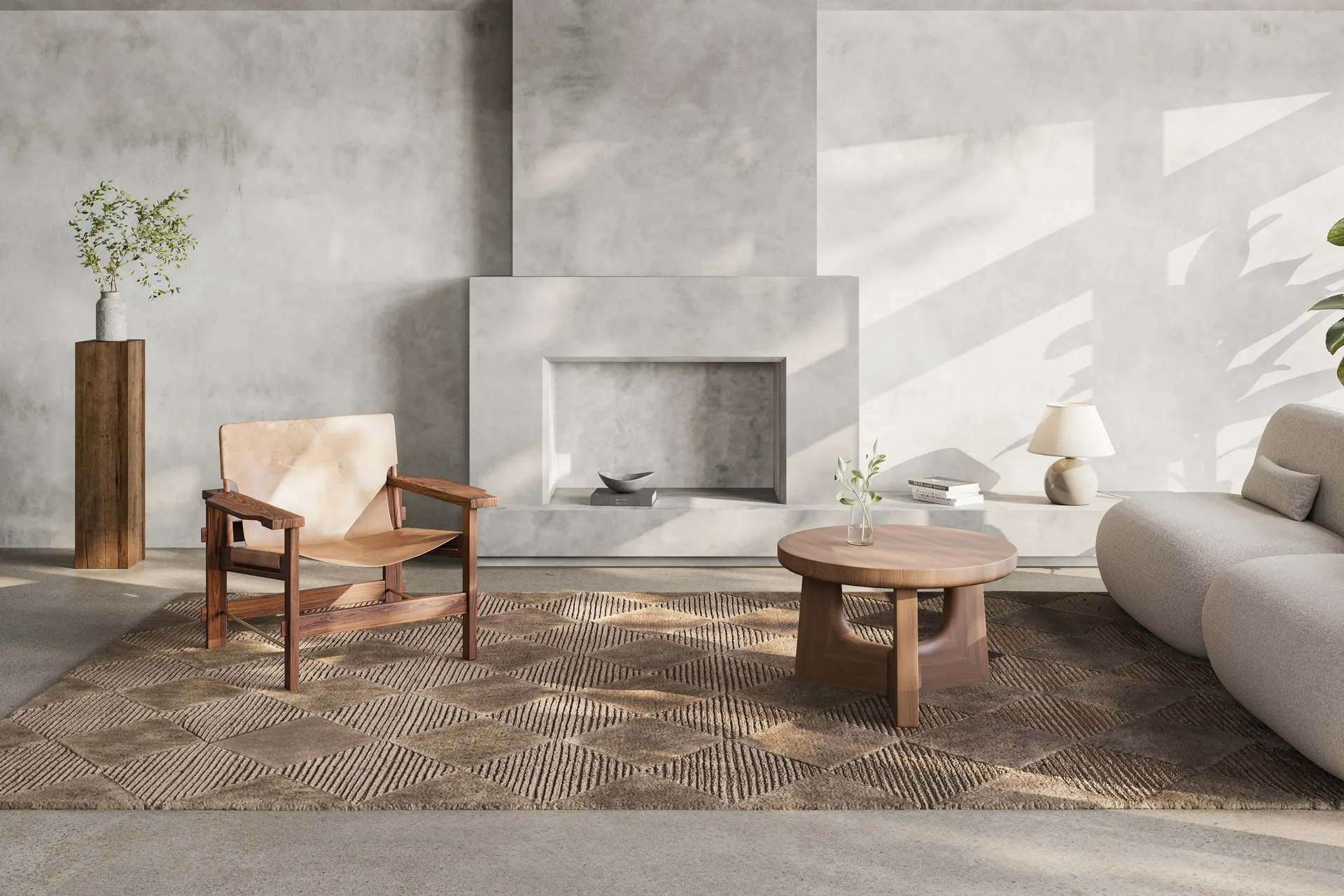 Berber rug, Chocolate, 200x300 cm Classic Collection