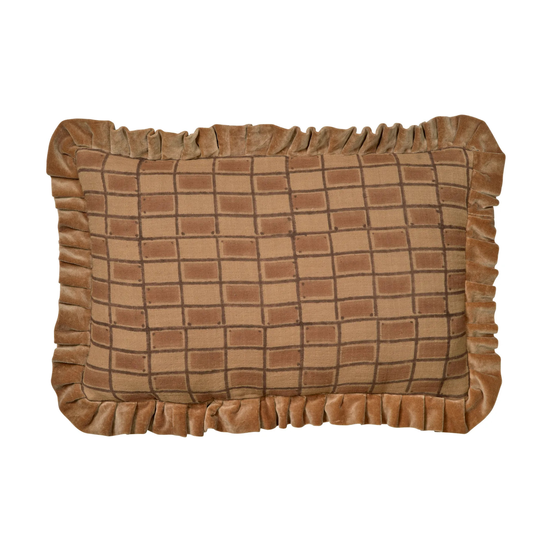 Block cushion cover 40x60 cm, Amber Classic Collection