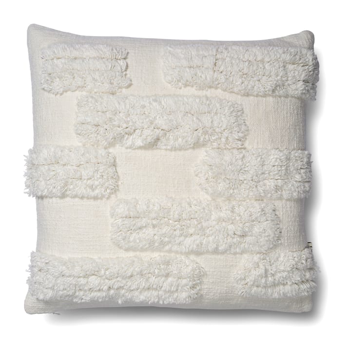 Bricks cushion cover 50x50 cm - White - Classic Collection