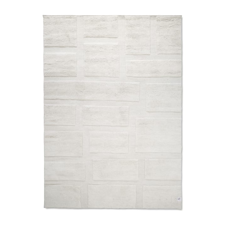 Bricks wool rug 200x300 cm - Ivory - Classic Collection