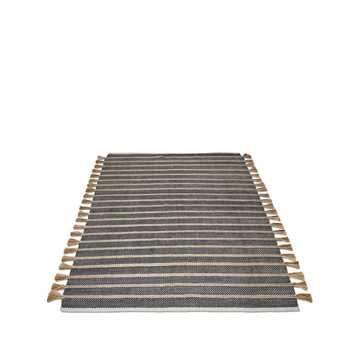 Candin rug - Black/jute, 170x230 cm - Classic Collection