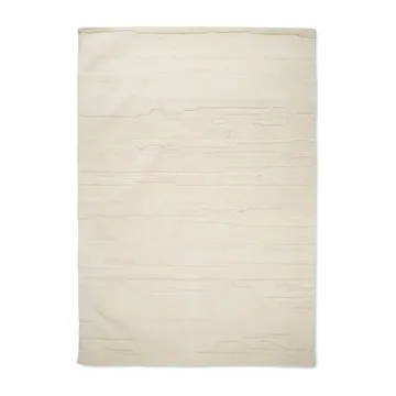 Carved wool rug 250x350 cm - Ivory - Classic Collection