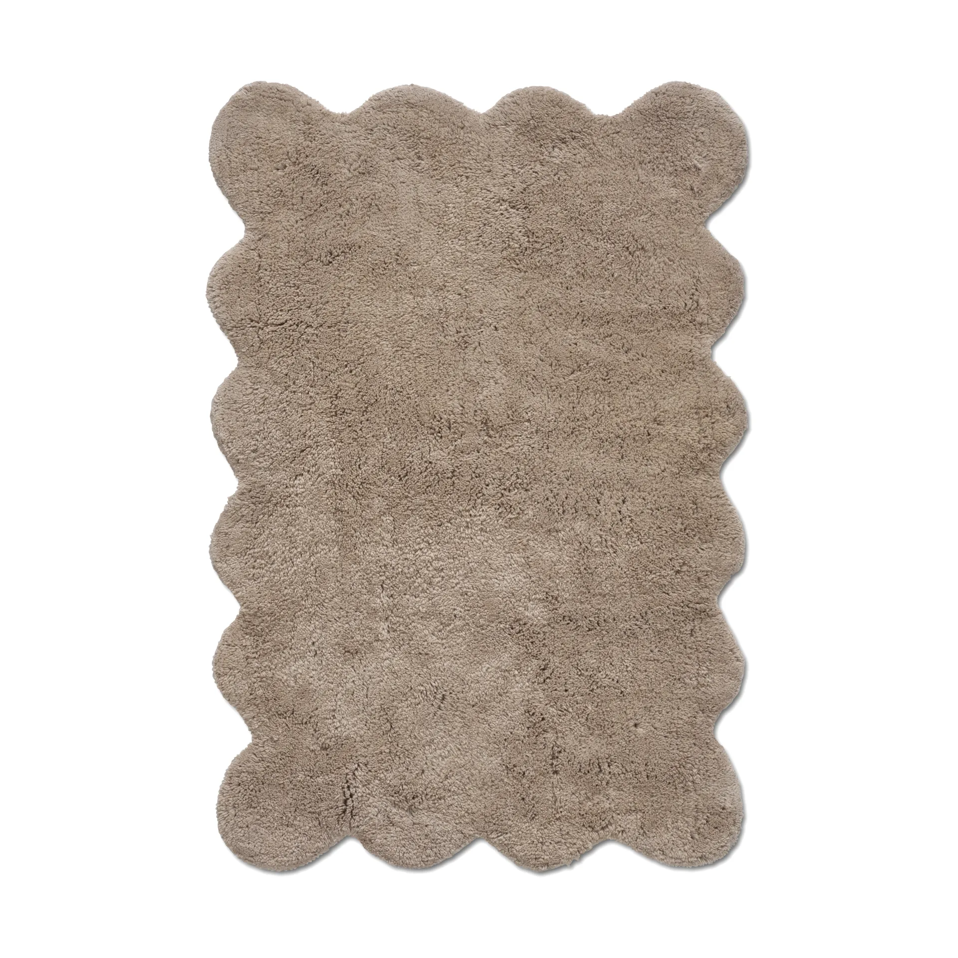 Clam bathroom mat 60x90 cm, Beige Classic Collection