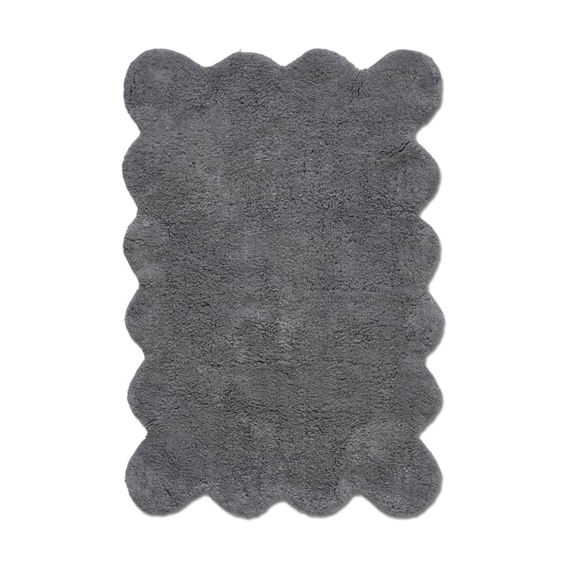 Classic Collection Clam bathroom mat 60x90 cm Grey