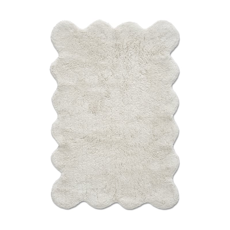 Classic Collection Clam bathroom mat 60x90 cm White