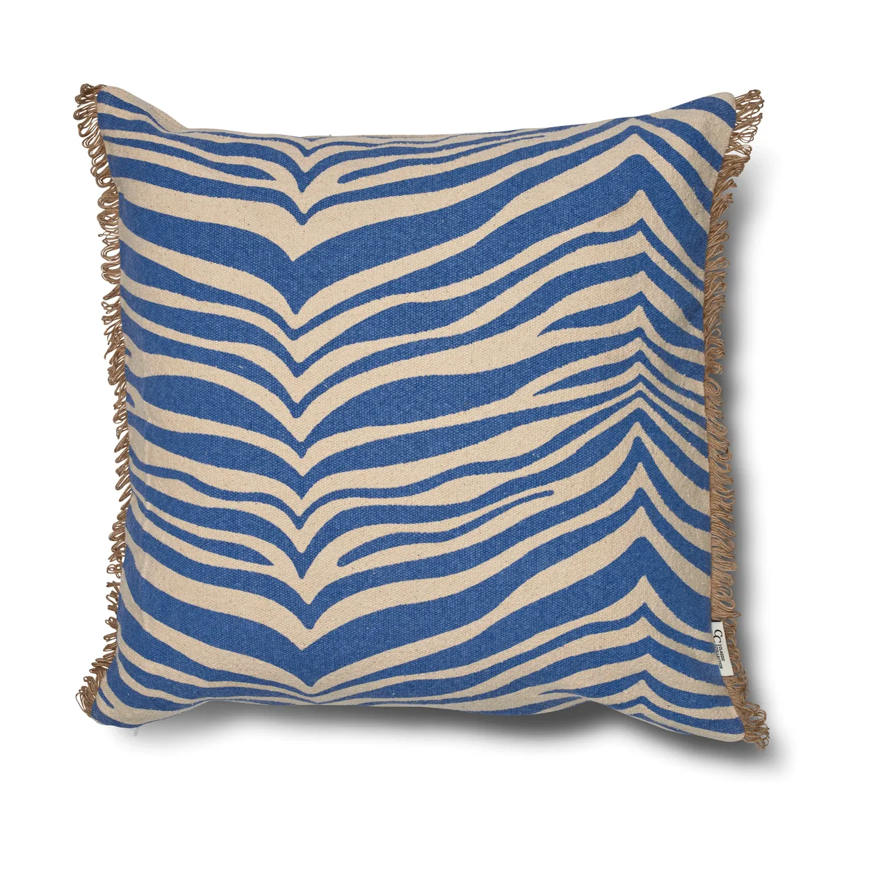 Classic Collection Zebra cushion 50x50 cm Blue | Scandinavian Design | Cushions | Blue
