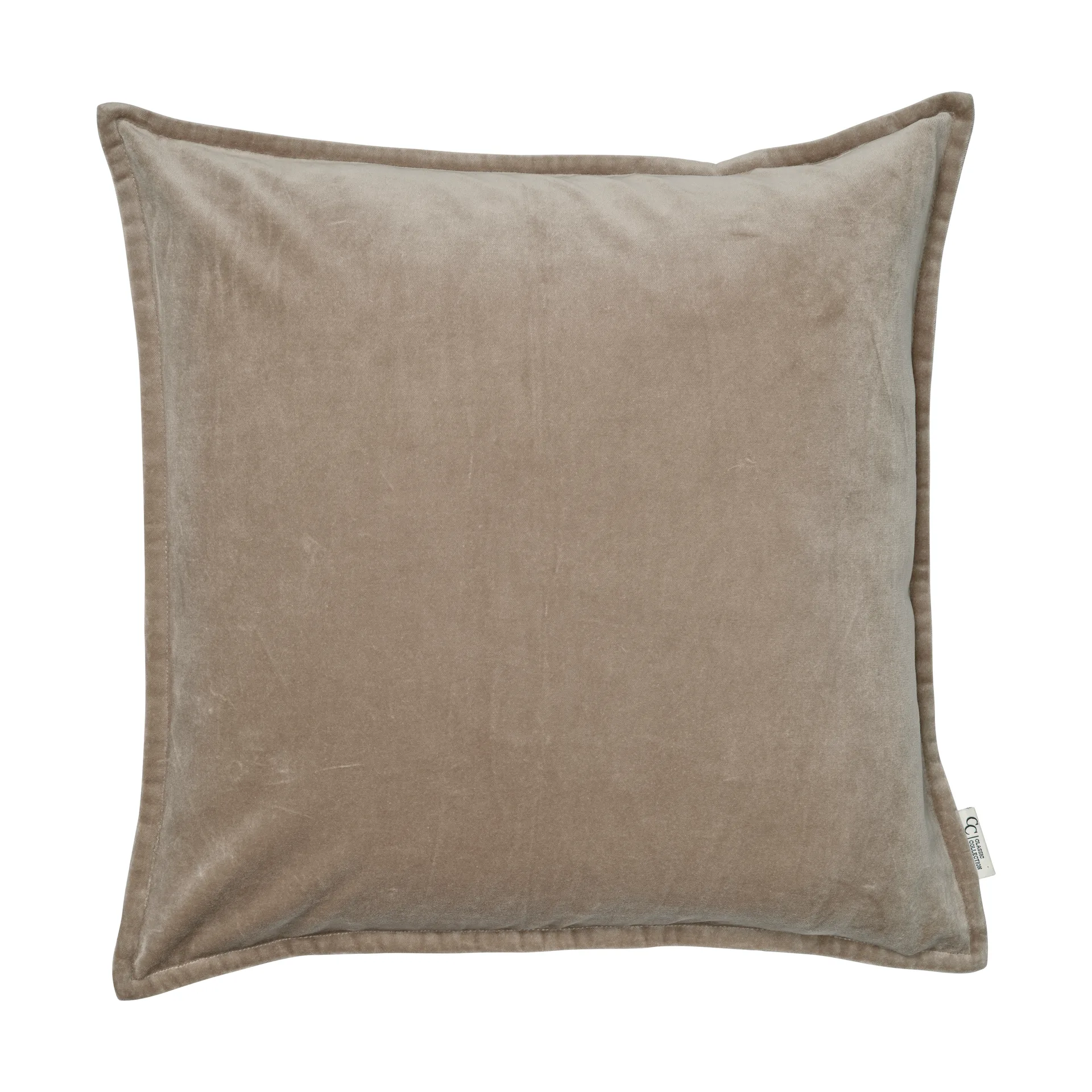 Classic Velvet cushion cover 50x50 cm, Beige Classic Collection
