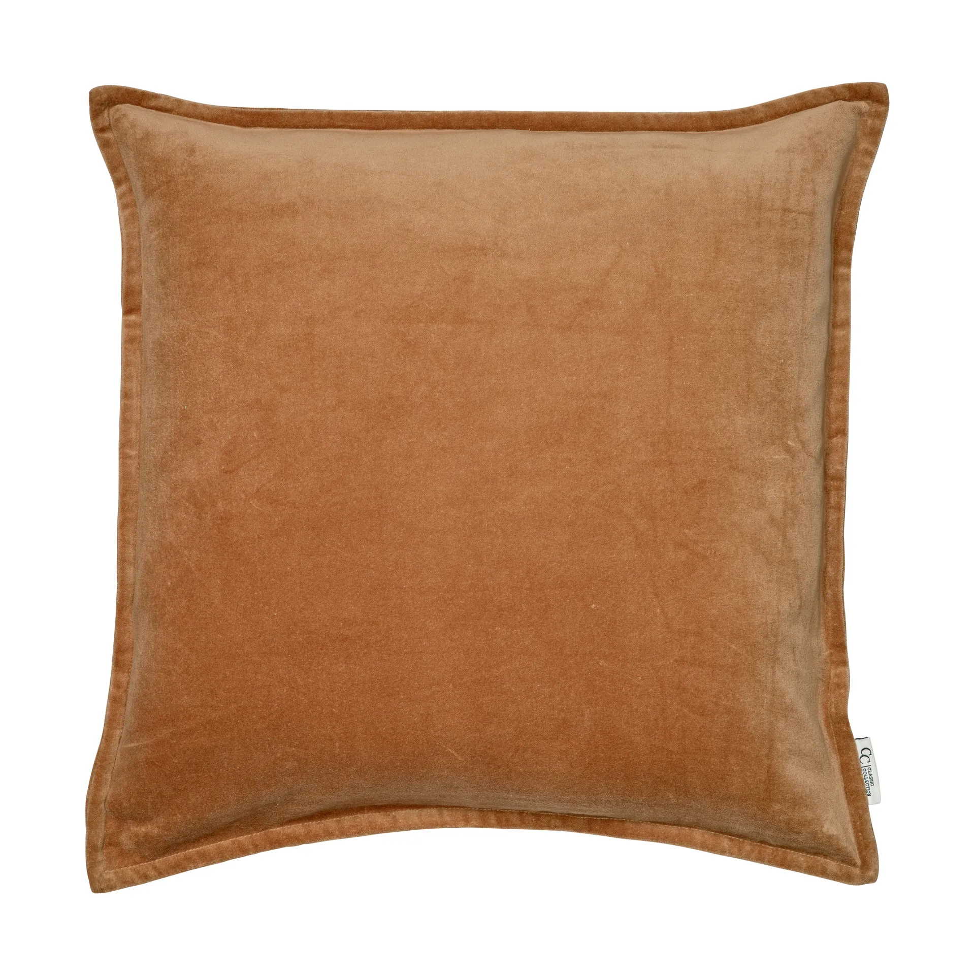 Classic Velvet cushion cover 50x50 cm, Brown Classic Collection