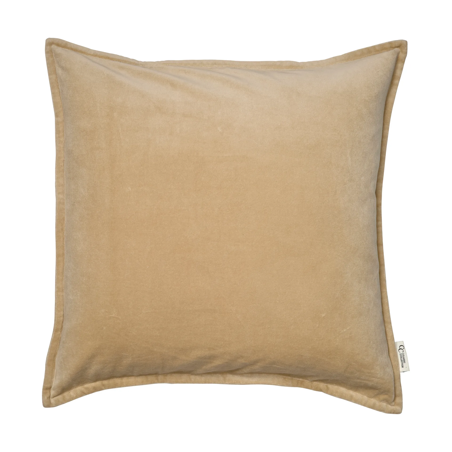 Classic Velvet cushion cover 50x50 cm, Sand Classic Collection