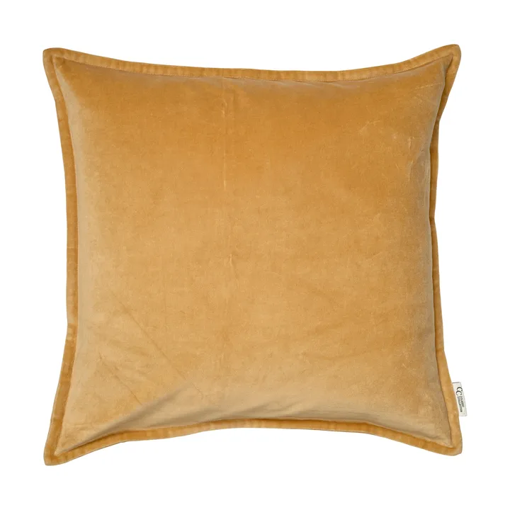 Classic Velvet cushion cover 50x50 cm - Yellow - Classic Collection