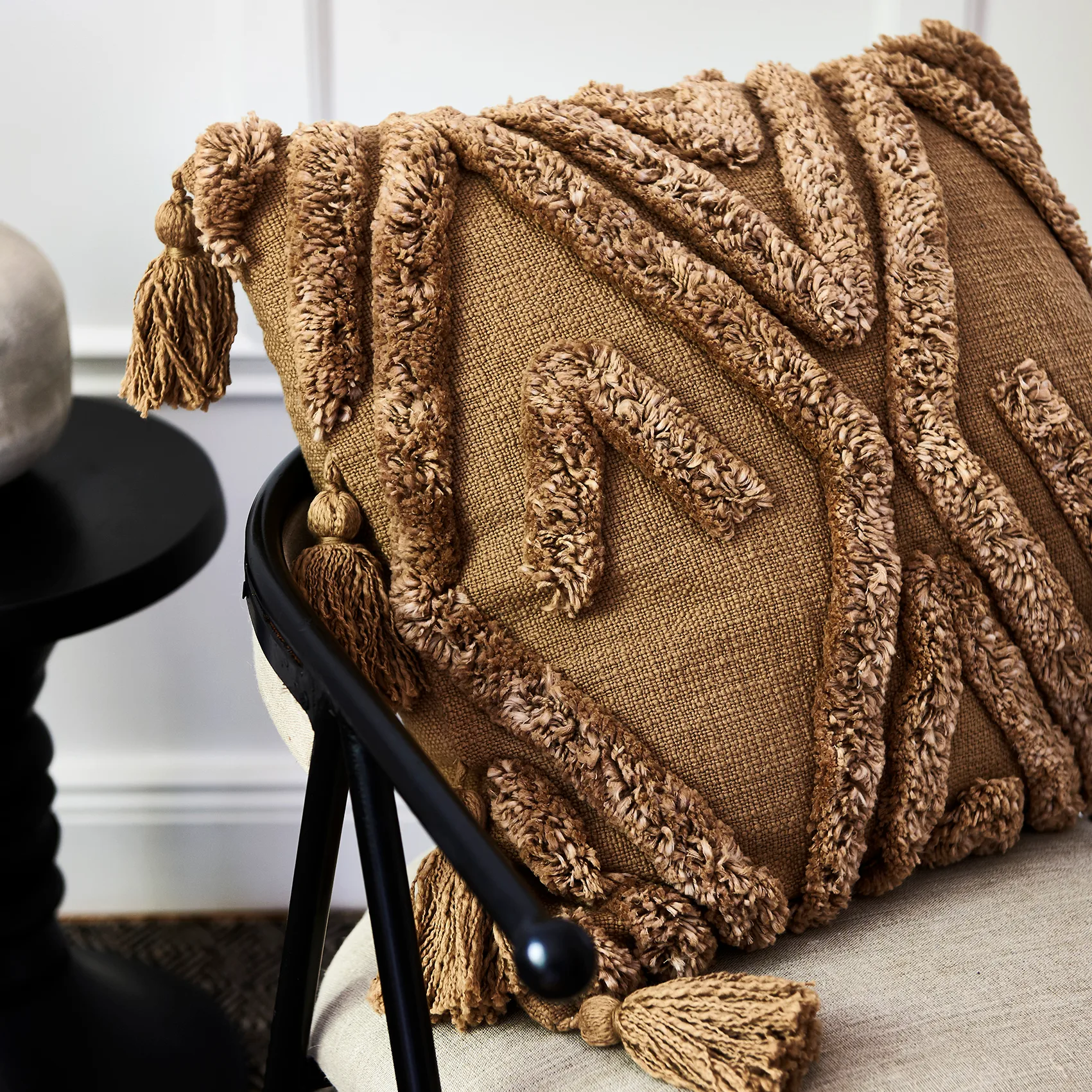 Copenhagen cushion cover 50x50 cm, tan Classic Collection