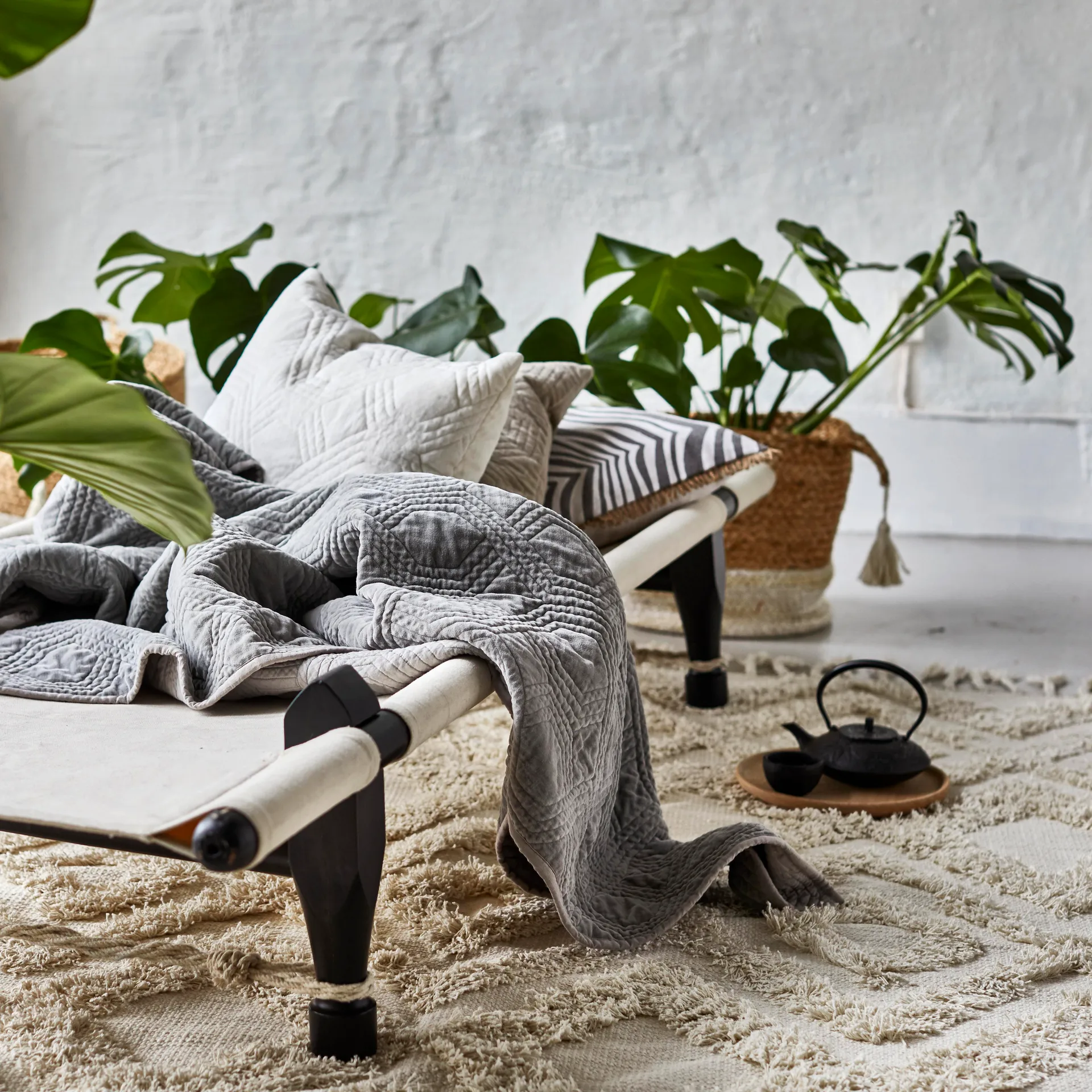 Copenhagen wool rug 170x230 cm, Ivory (white) Classic Collection