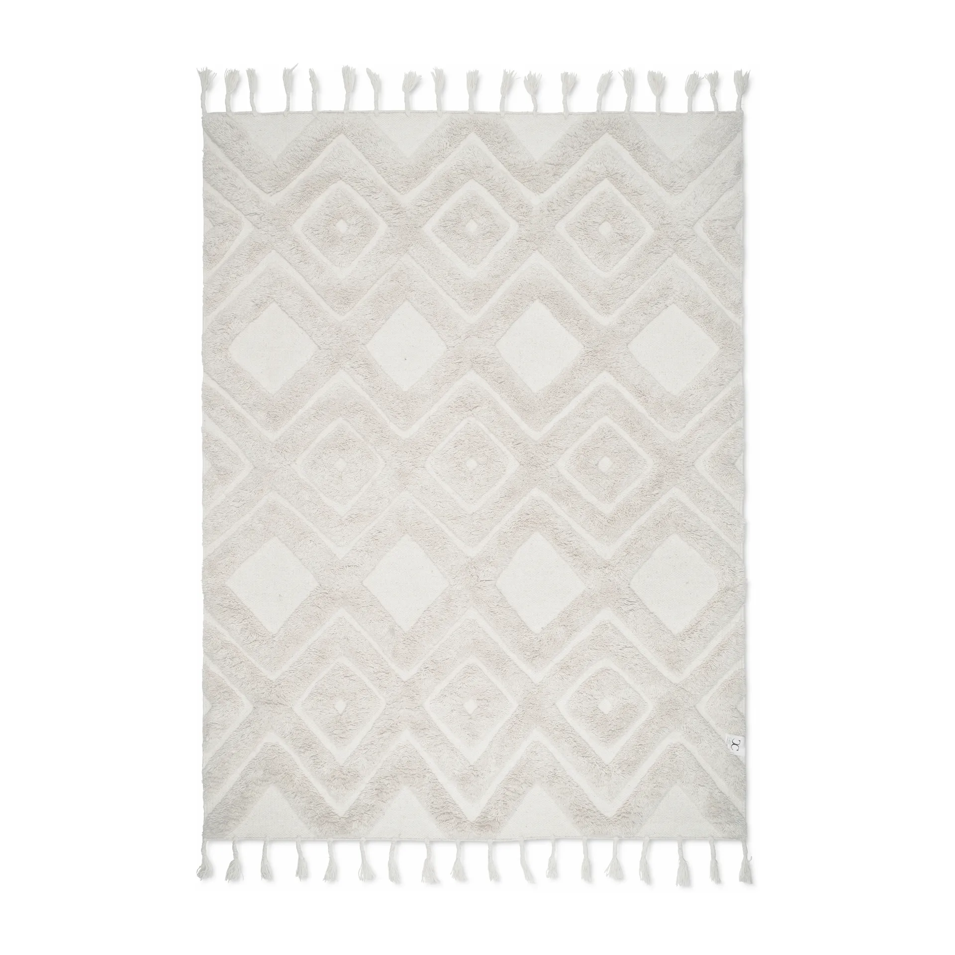 Copenhagen wool rug 170x230 cm, Ivory (white) Classic Collection