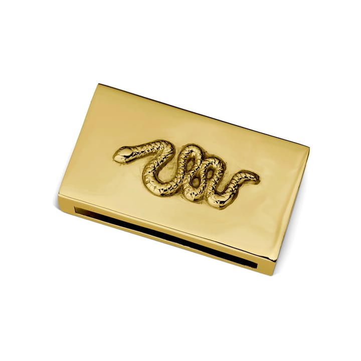 Coral Snake match case - brass - Classic Collection