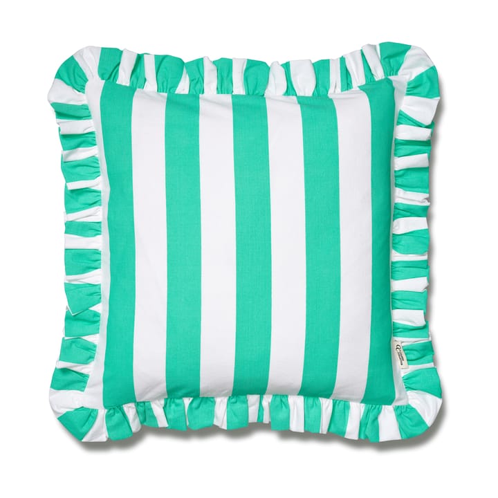 Cushion cover Ruffle Stripes 50x50 cm - Sage - Classic Collection