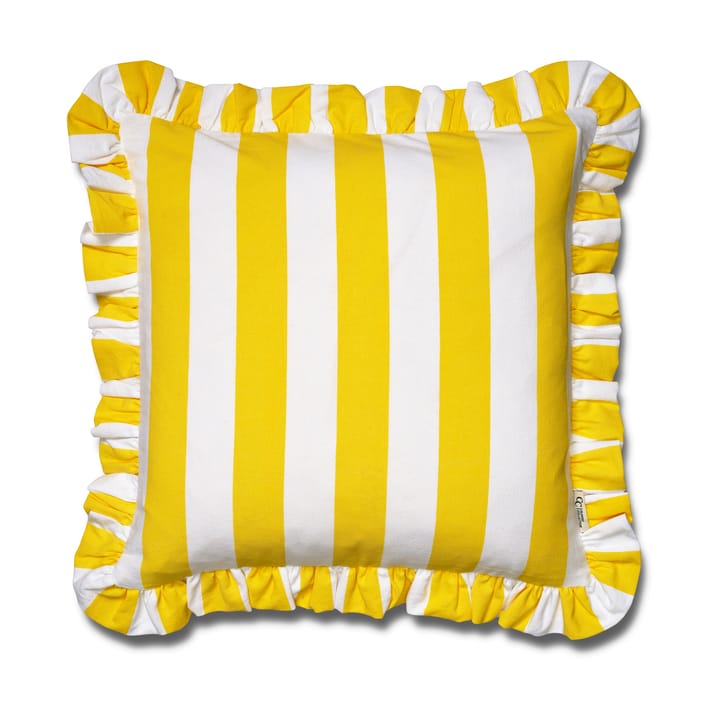 Cushion cover Ruffle Stripes 50x50 cm - Yellow - Classic Collection