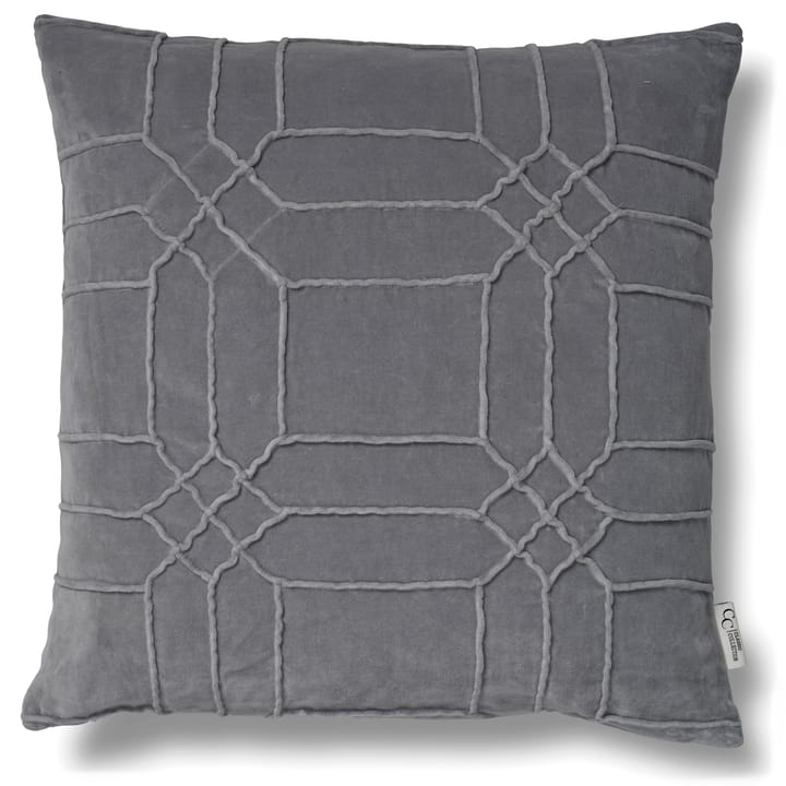 Delhi pillowcase 50x50 cm - Slate grey - Classic Collection