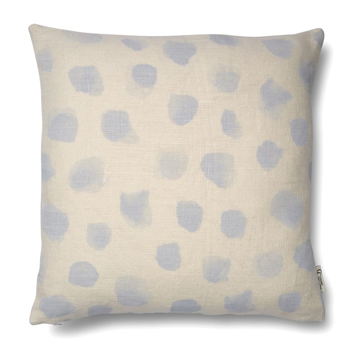 Dotty cushion cover 50x50 cm - White-illusion blue - Classic Collection