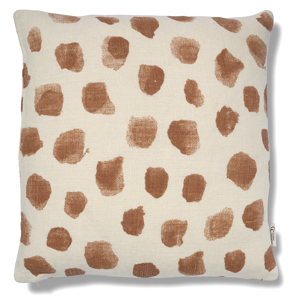 Classic Collection Dotty pillowcase 50x50 cm White-glazed ginger