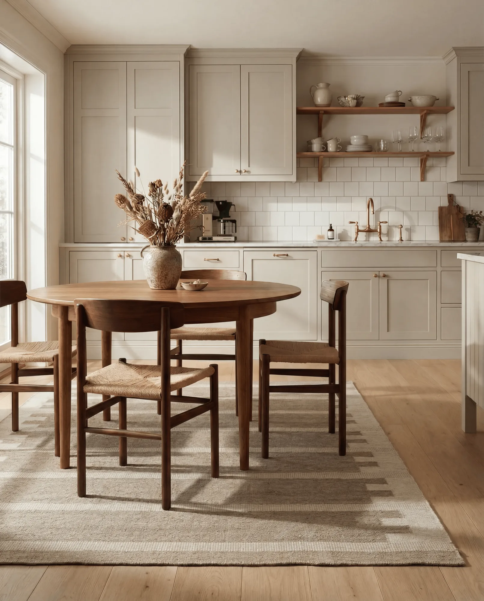 Falsterbo wool rug, Beige, 170x230 cm Classic Collection