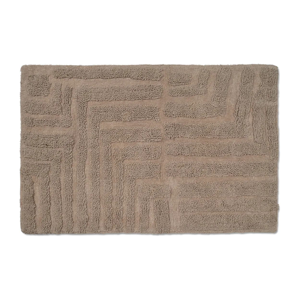 Classic Collection Field bathroom mat 60x90 cm Simply taupe