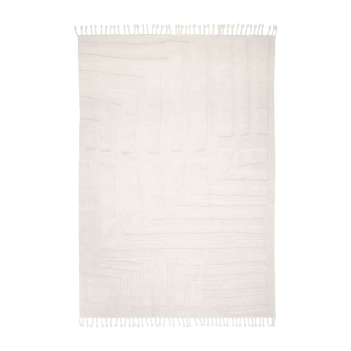 Field wool rug 170x230 cm - Ivory - Classic Collection