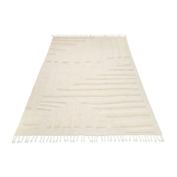 Field wool rug 200x300 cm - Ivory - Classic Collection