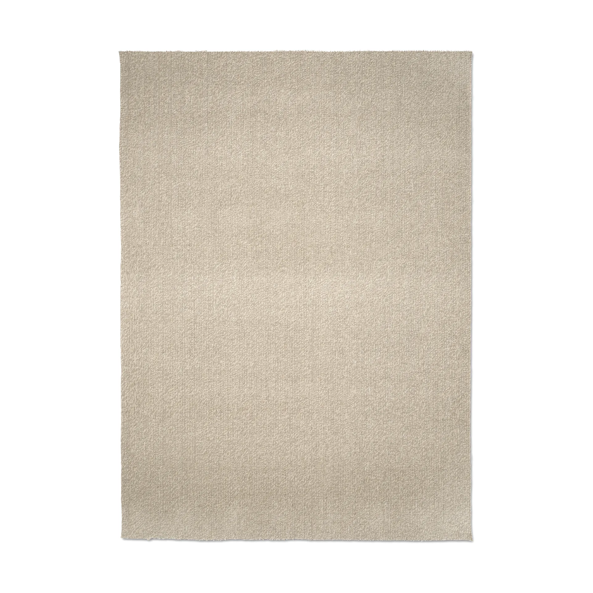 Fjellmyr rug with overlock edging, Natural beige, 200x200 cm Classic Collection