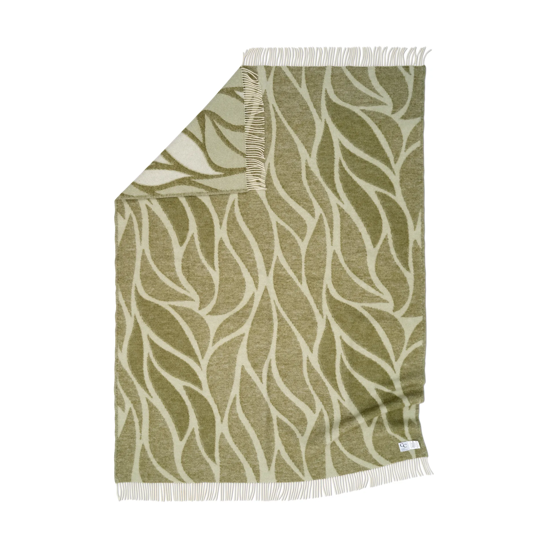 Folia throw 130x180 cm, Green Classic Collection