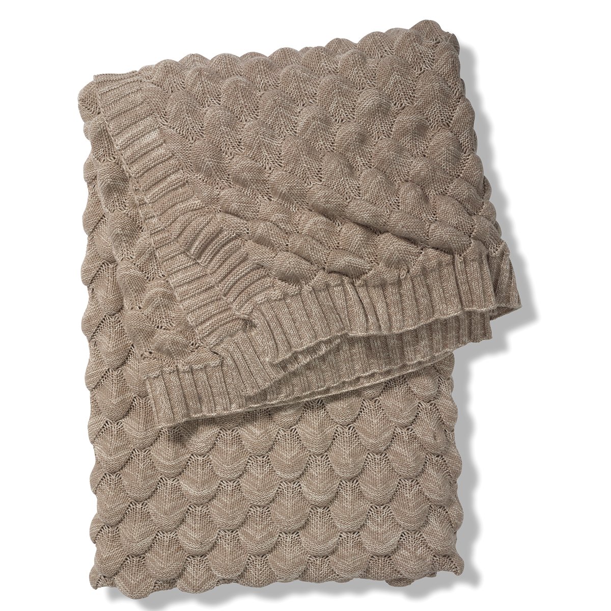 Classic Collection Gems throw 130x170 cm Simply taupe