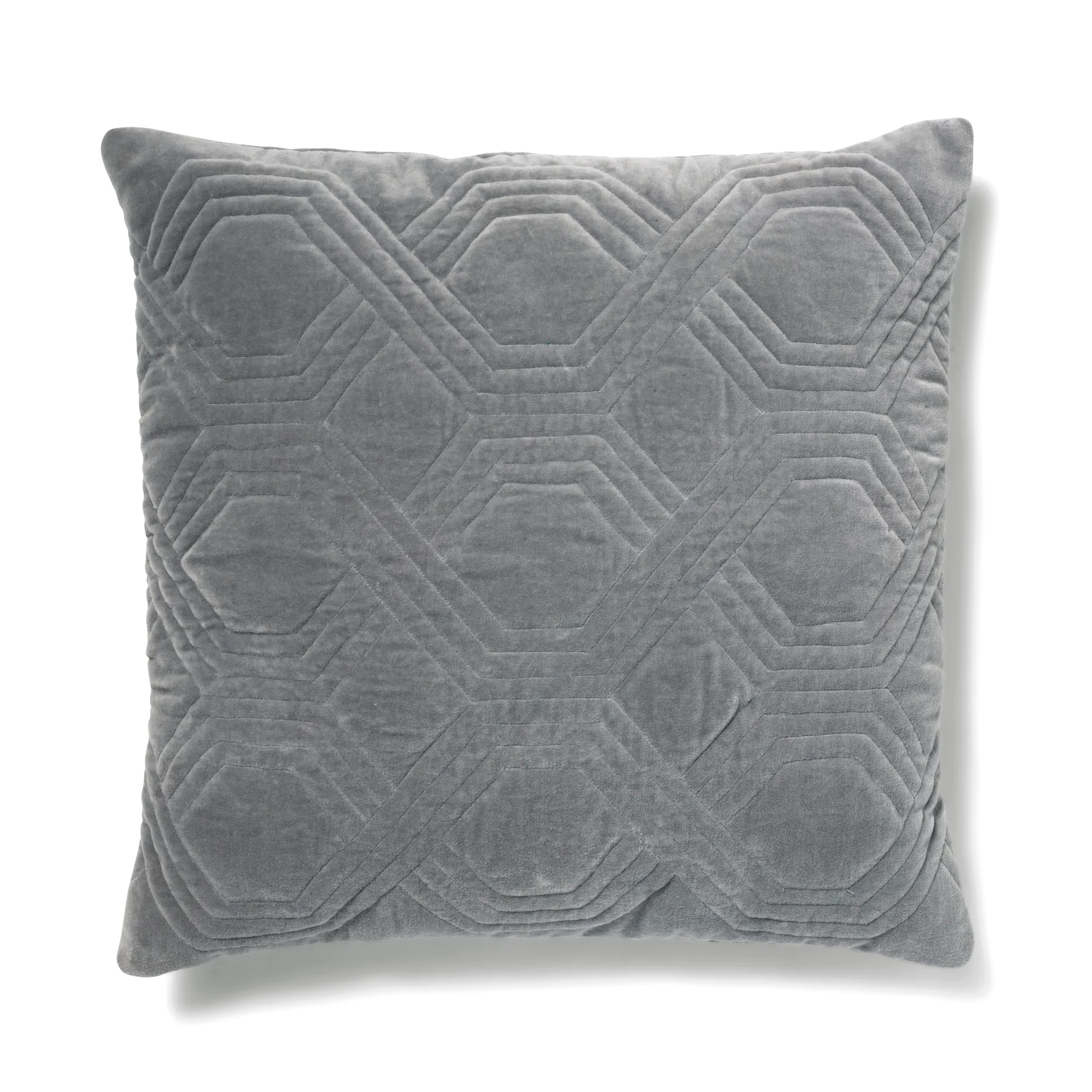Geometric cushion 50x50 cm, Titanium Classic Collection