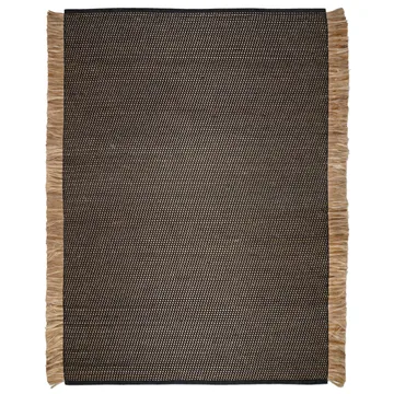 Goa rug 170x230 cm - Black-jute - Classic Collection