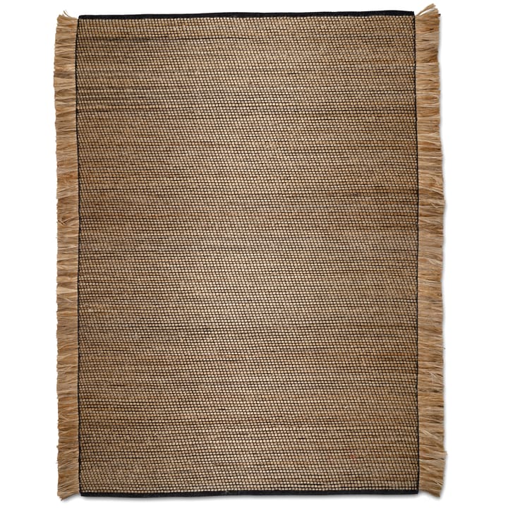 Goa rug 170x230 cm, Black-jute Classic Collection