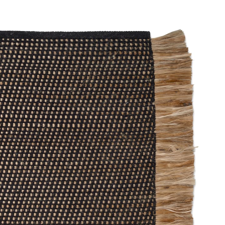 Goa rug 170x230 cm, Black-jute Classic Collection