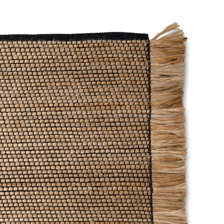 Goa rug 170x230 cm, Black-jute Classic Collection