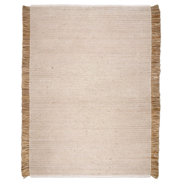 Goa rug  170x230 cm - White-Jute - Classic Collection