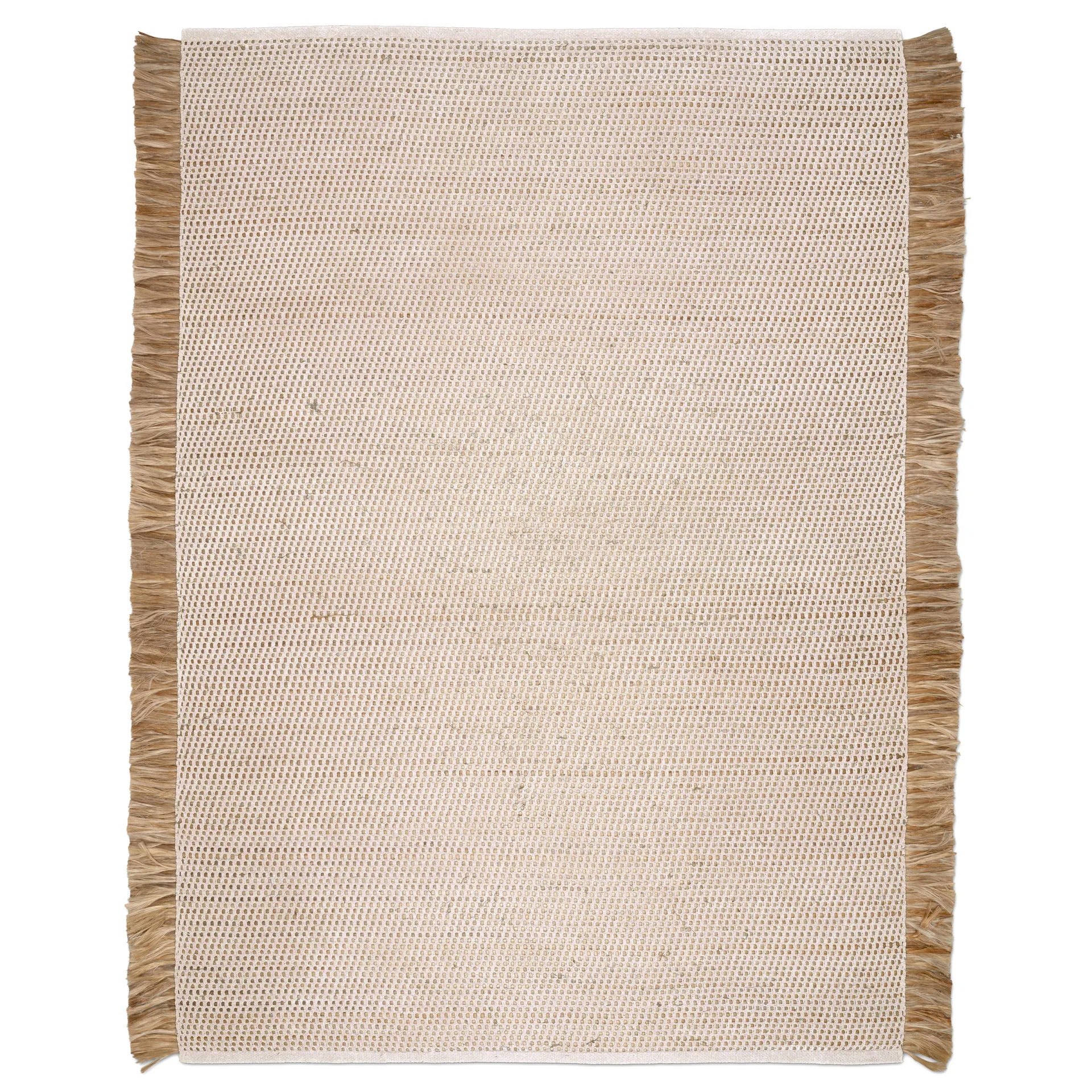 Goa rug 170x230 cm, White-jute Classic Collection