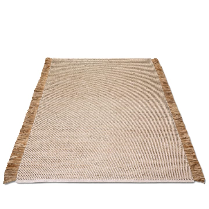 Goa rug  170x230 cm - White-Jute - Classic Collection