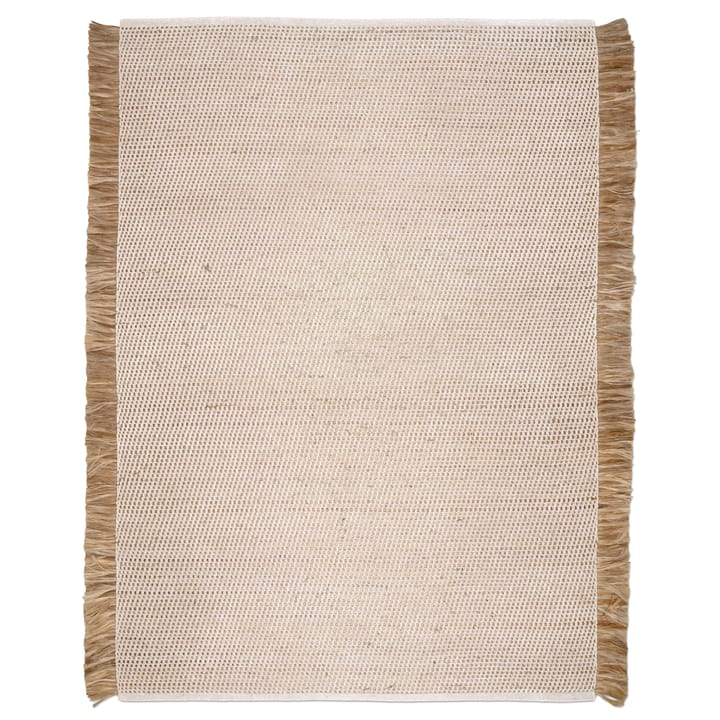 Goa rug  200x300 cm - White-Jute - Classic Collection
