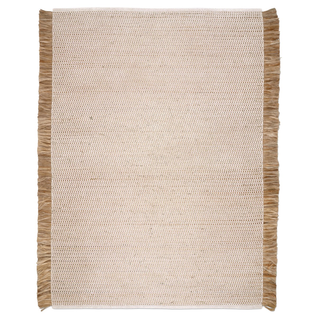 Classic Collection Goa rug 200x300 cm White-jute | Scandinavian Design | Jute & natural fibre rugs | White