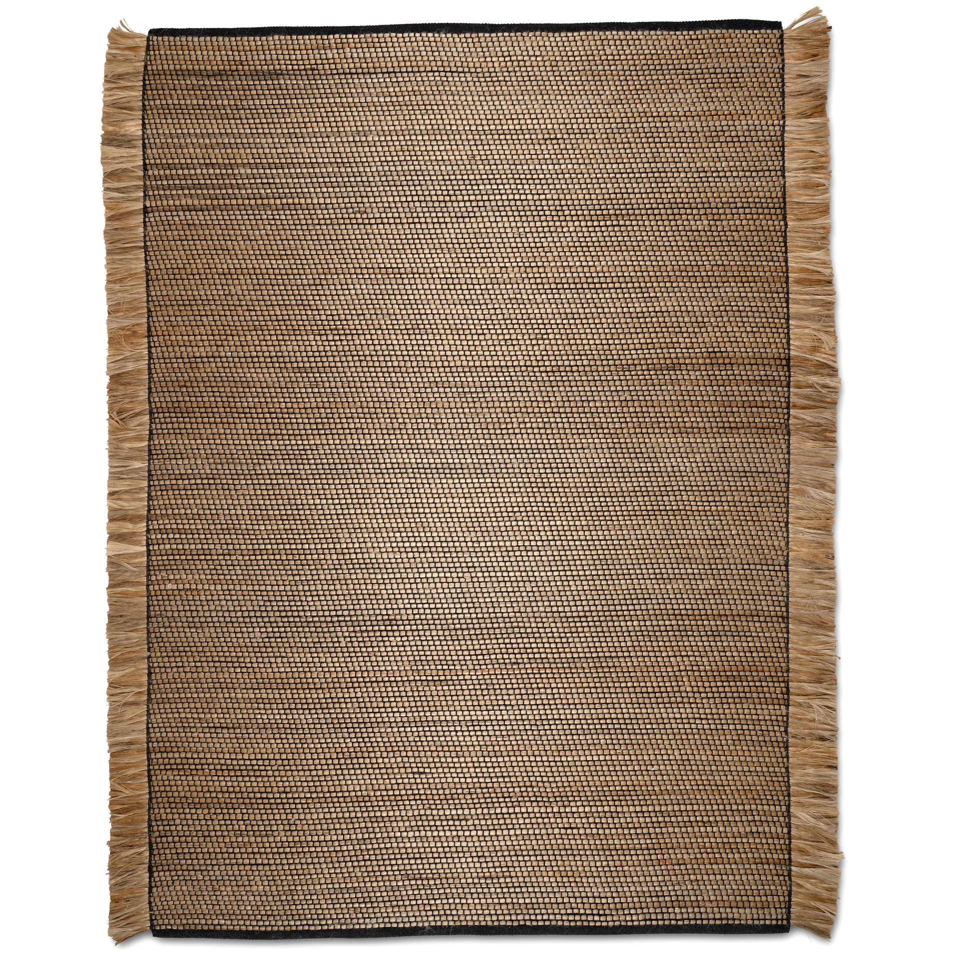 Goa rug 250x350 cm, Black-jute Classic Collection
