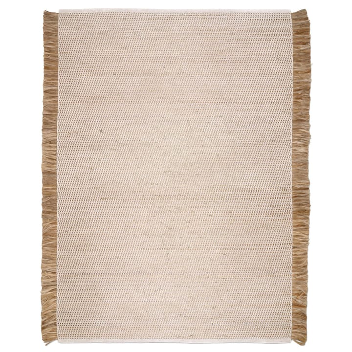Goa rug  250x350 cm - White-Jute - Classic Collection