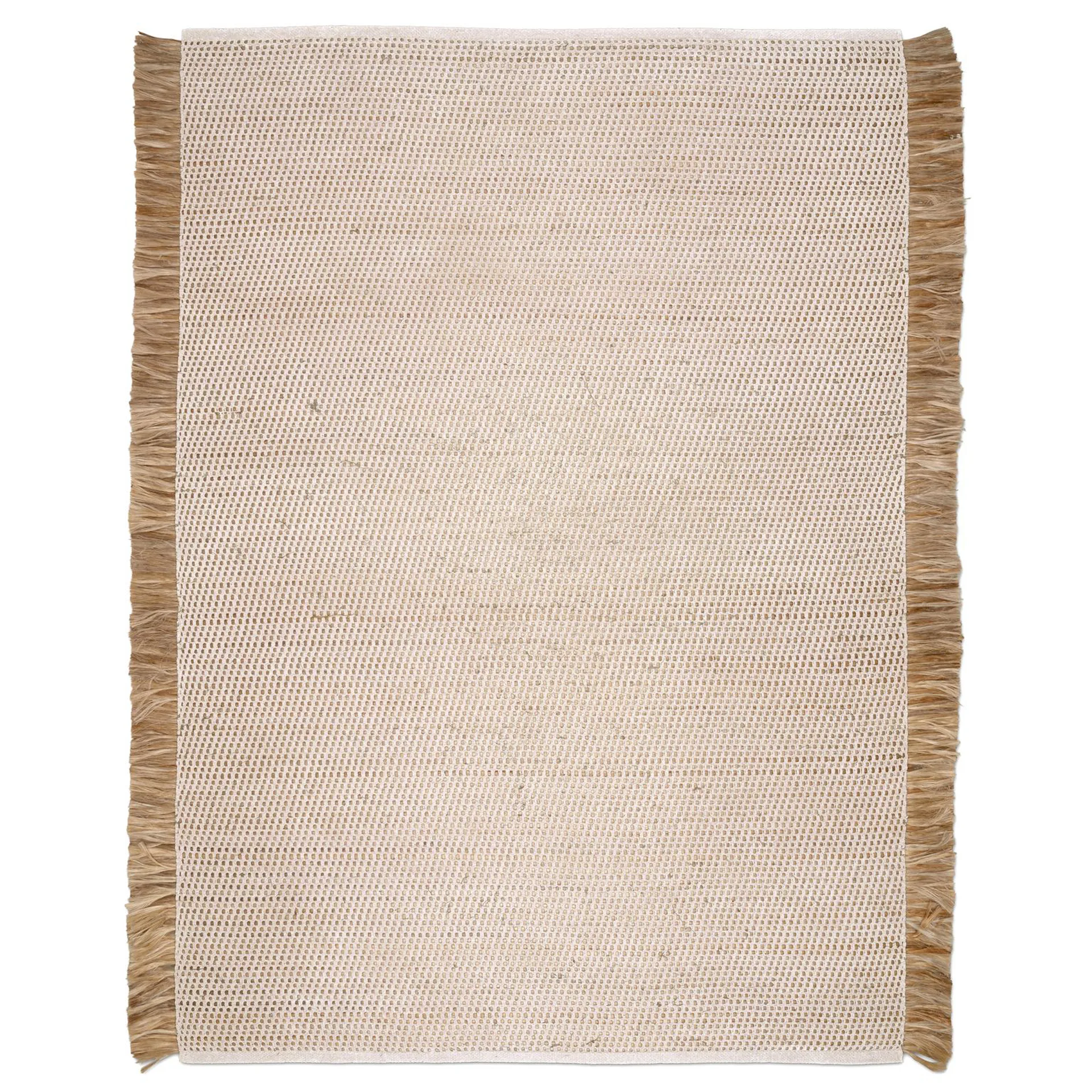 Goa rug 250x350 cm, White-jute Classic Collection