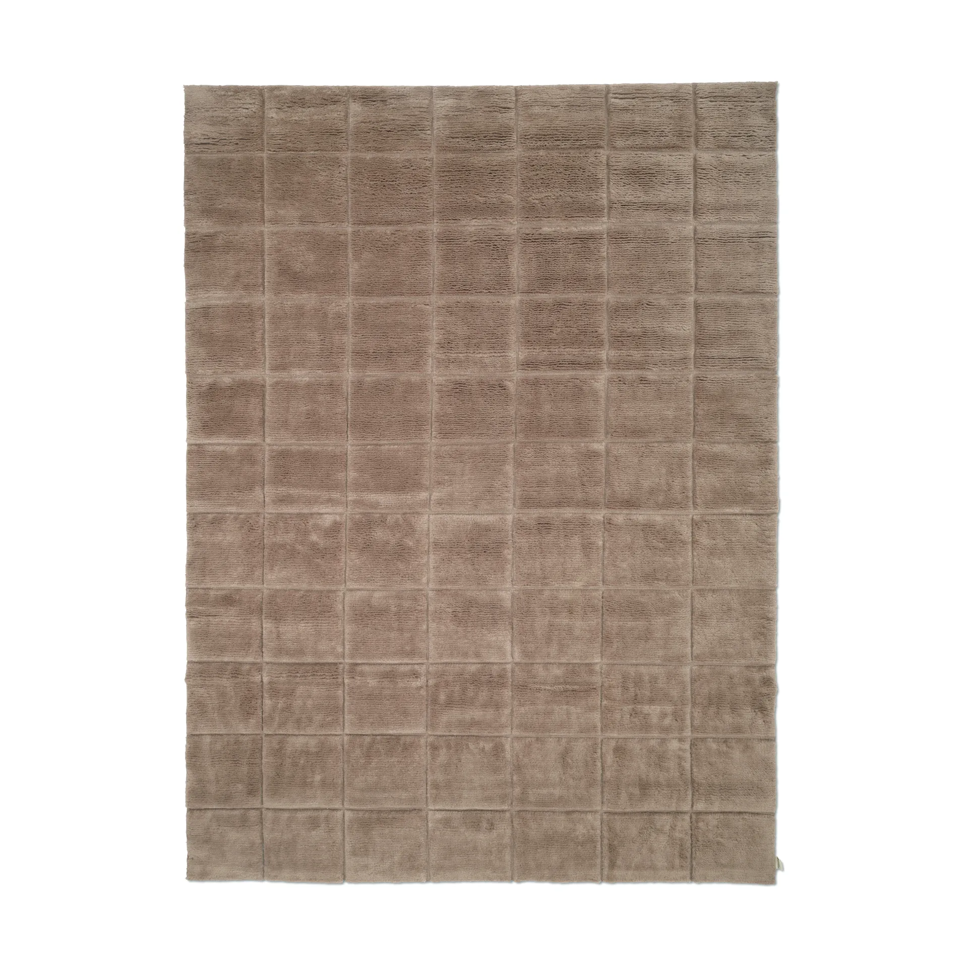Grid rug, Chocolate, 170x230 cm Classic Collection