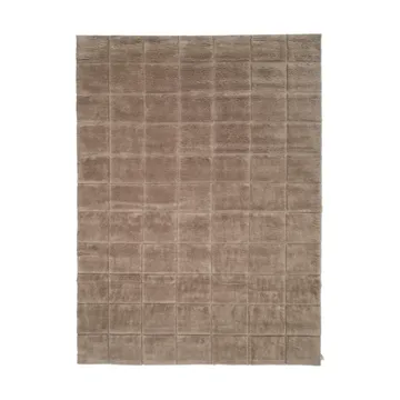 Grid rug - Chocolate, 250x350 cm - Classic Collection